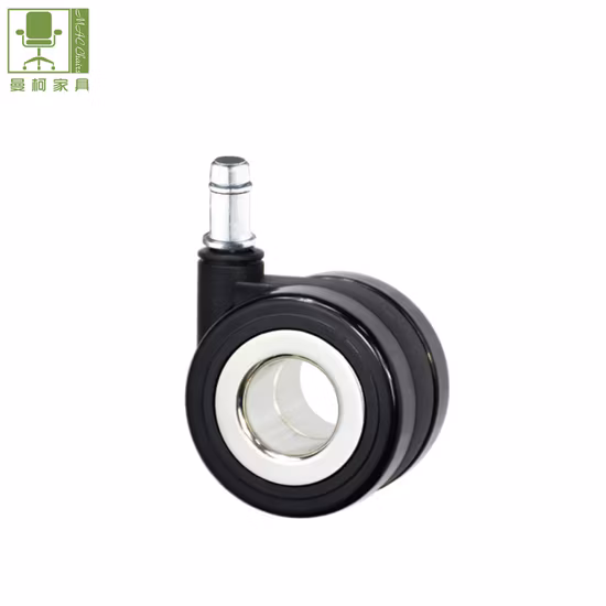 Venda imperdível de alta qualidade cadeiras de escritório giratórias em PU de 60 mm com rodízio colorido