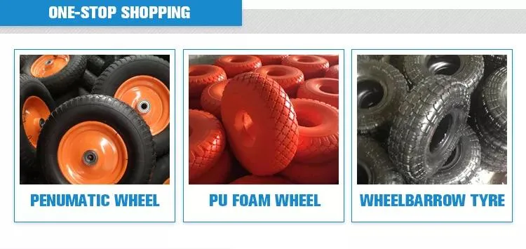 PU 4.00-8 PU Foam Wheelbarrow Wheel for Golf Trolley Cart