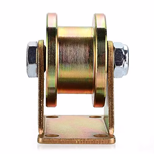 Ylcaster rolamentos simples Roda de rodízio Ranhura U/V/H/Y Roda interna de porta deslizante Ranhura H Rolamento de esferas Rolos de esteira